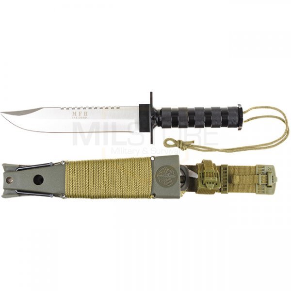 MFH Survival Knife JUNGLE 2 - Olive