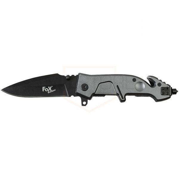 FoxOutdoor Jack Knife One-Handed - Grey