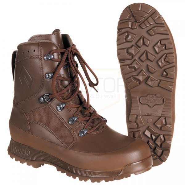 Surplus GB Combat Boots HAIX Like New - Brown - 10