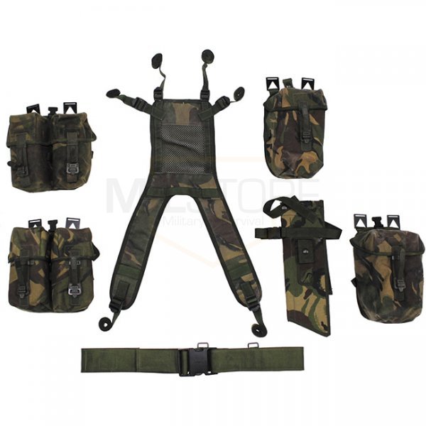 Surplus GB Webbing Set Used - DPM Camo