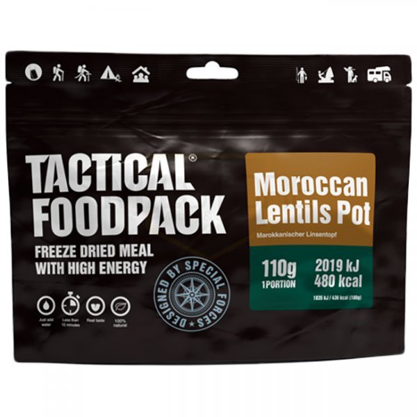 Tactical Foodpack Moroccan Lentils Pot