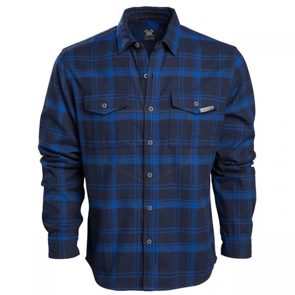 Vortex Optics Timber Rush Flannel - Blue - L