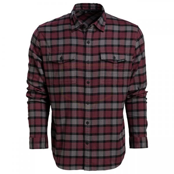 Vortex Optics Timber Rush Flannel - Red - L