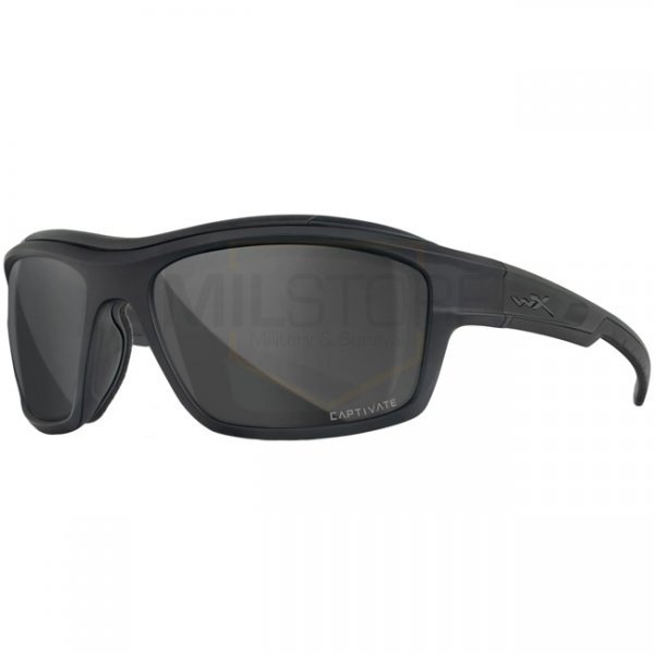 Wiley X Ozone Captivate Polarized Grey - Black