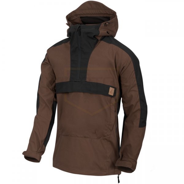 Helikon-Tex Woodsman Anorak Jacket - Earth Brown / Black B - M