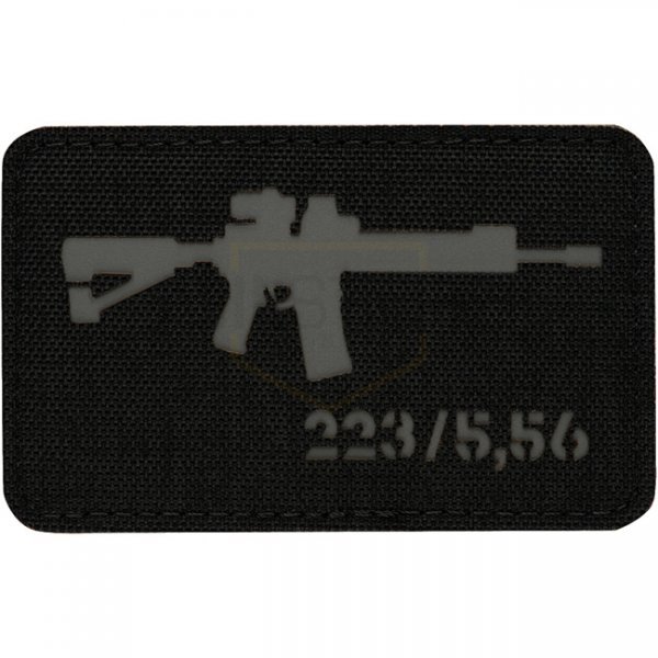 M-Tac AR-15 223/5.56 Laser Cut Patch - Grey