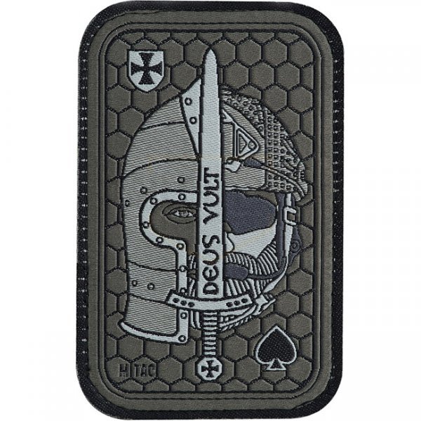 M-Tac Deus Vult Ace Woven Patch - Olive