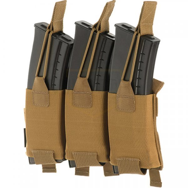 M-Tac Elastic Triple Magazine Pouch Elite - Coyote