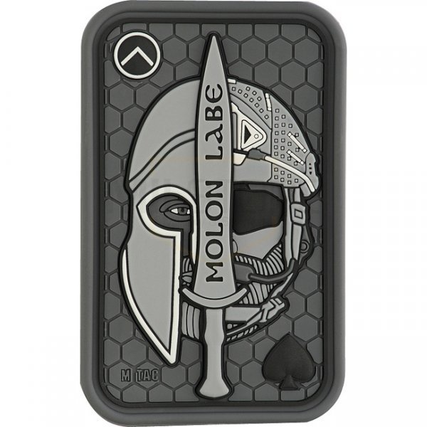 M-Tac Molon Labe Ace 3D Rubber Patch - Gray