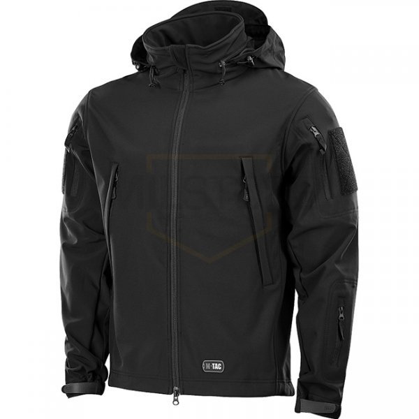 M-Tac Soft Shell Jacket - Black - XS