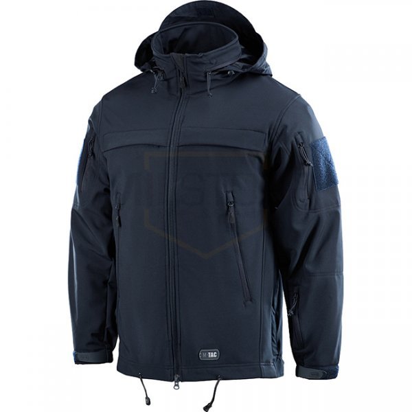 M-Tac Soft Shell Police Jacket - Navy Blue - XL