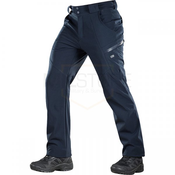 M-Tac Soft Shell Winter Pants - Dark Navy Blue - 2XL