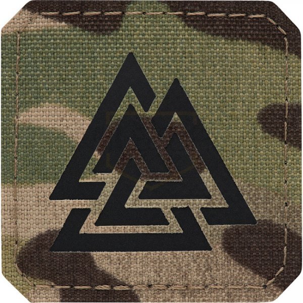 M-Tac Valknut Laser Cut Square Patch - Multicam