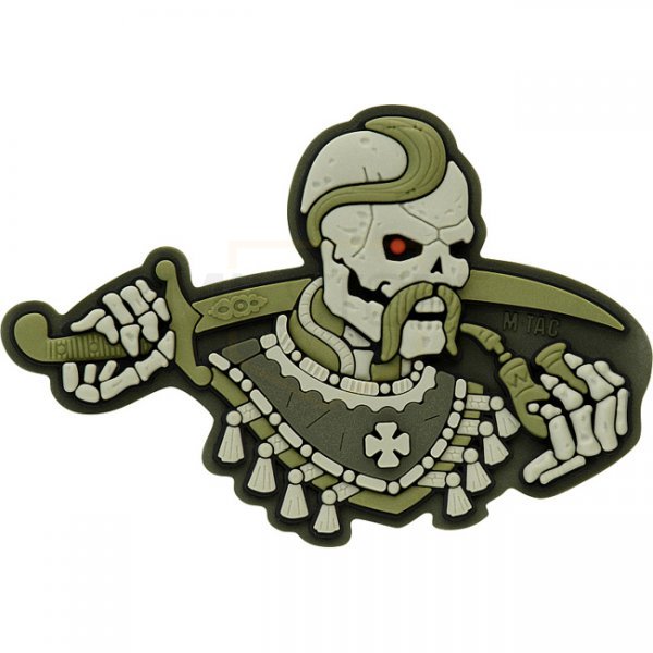 M-Tac You Only Die Once 3D Rubber Patch - Olive