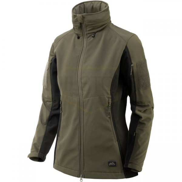 Helikon-Tex Gunfighter Women's Jacket - Taiga Green / Black A - 3XL