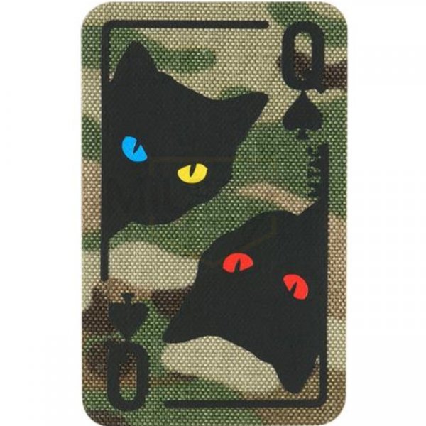 M-Tac Queen of Spades Print Patch - Multicam