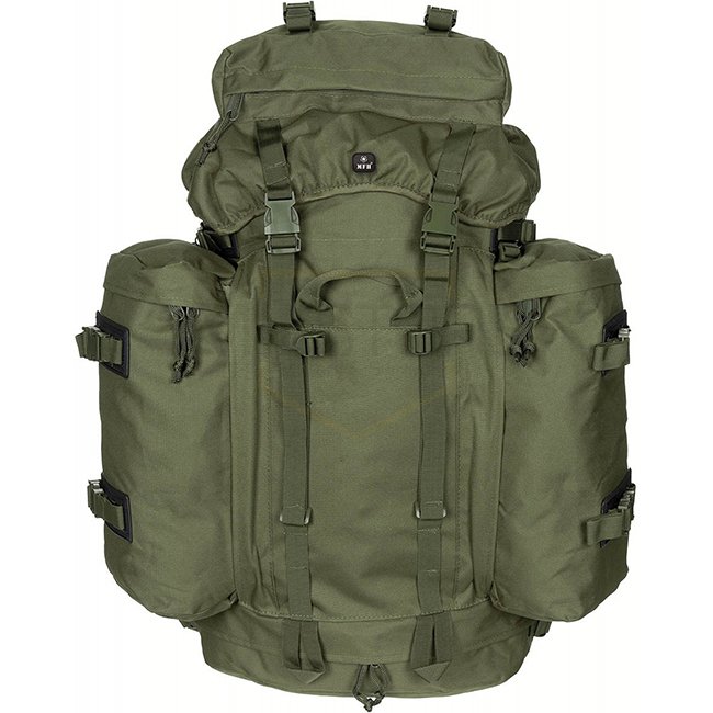 MFH Backpack Bag Military Camping Trekking Canister Black Octatac for sale  online | eBay