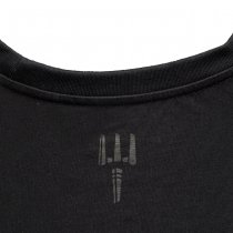 Pitchfork Trident Print T-Shirt - Black - 2XL