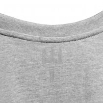 Pitchfork Trident Print T-Shirt - Heather Grey - L