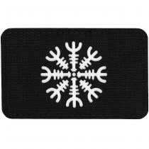 M-Tac Helm of Terror Horizontal Laser Cut Patch GID - Black