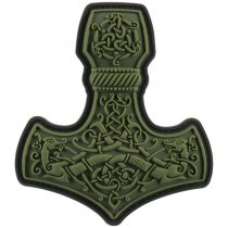 M-Tac Mjolnir Rubber Patch Large - Olive