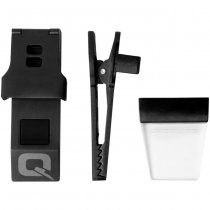 QuiqLite X2 USB Rechargeable Aluminum Housing - White / White