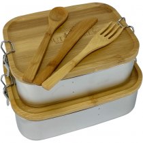 OutStore Bamboo Food Box Large