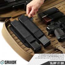 Savior Equipment Extended Mag Holder 2 Slot - Black