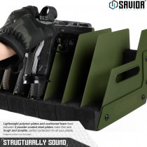 Savior Equipment Pistol Rack 4 Slots - Olive