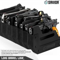 Savior Equipment Pistol Rack 8 Slots - Black