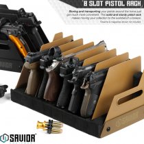 Savior Equipment Pistol Rack 12 Slots - Dark Earth