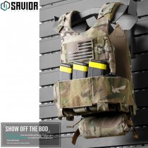 Savior Equipment Wall Rack System Vest Rack - Grey