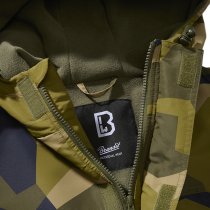 Brandit Windbreaker Frontzip - Swedish Camo M90 - M