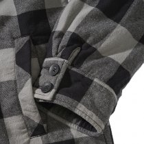 Brandit Lumberjacket Hooded - Black / Charcoal - M