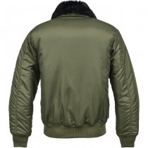 Brandit MA2 Jacket Fur Collar - Olive - M