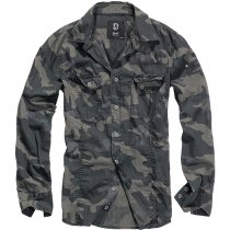 Brandit Shirt Slim - Darkcamo - 5XL