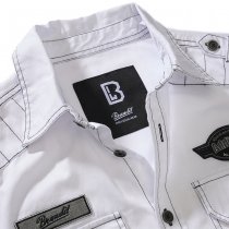 Brandit Luis Vintageshirt - White - L