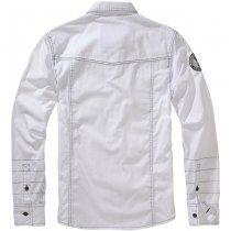 Brandit Luis Vintageshirt - White - L