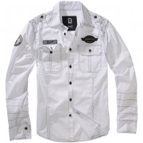 Brandit Luis Vintageshirt - White - XL