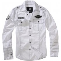 Brandit Luis Vintageshirt - White - 6XL
