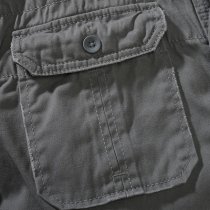 Brandit Vintage Shirt Shortsleeve - Charcoal - 4XL
