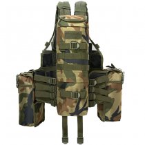 Brandit Tactical Vest - Woodland