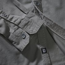 Brandit Vintage Shirt Longsleeve - Charcoal - 4XL