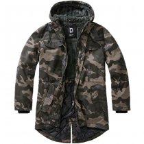 Brandit Marsh Lake Teddyparka - Darkcamo - S