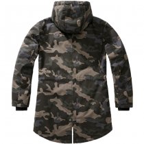 Brandit Marsh Lake Teddyparka - Darkcamo - M