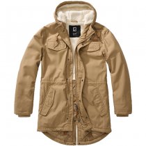 Brandit Marsh Lake Teddyparka - Camel