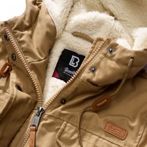 Brandit Ladies Marsh Lake Parka - Camel - S