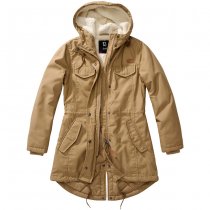 Brandit Ladies Marsh Lake Parka - Camel - L