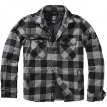 Brandit Lumberjacket - Black / Charcoal - 3XL