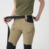 Helikon-Tex Women's OTP Outdoor Tactical Pants - Khaki / Black - XS - Regular